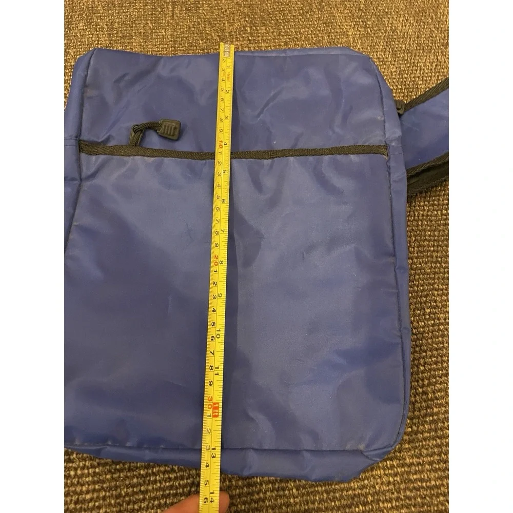 Vintage Sling Bag Crossbody Backpack Y2K 2000s 90s Dark Blue Messenger Style 00s